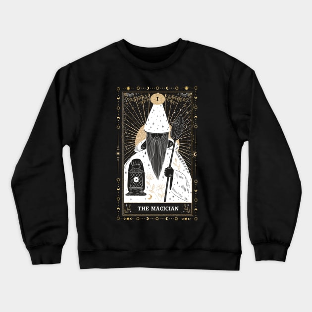 The Magician Tarot Card Crewneck Sweatshirt by Free Spirits & Hippies